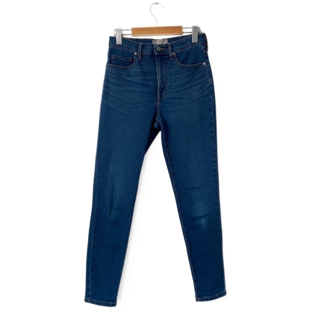 Everlane Blue Mid-Wash High-Rise Skinny Denim Jeans Size 27